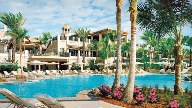 The Ritz-Carlton Beach Club Resort - Lido Key, Sarasota, FL, USA - Exterior Pool Deck