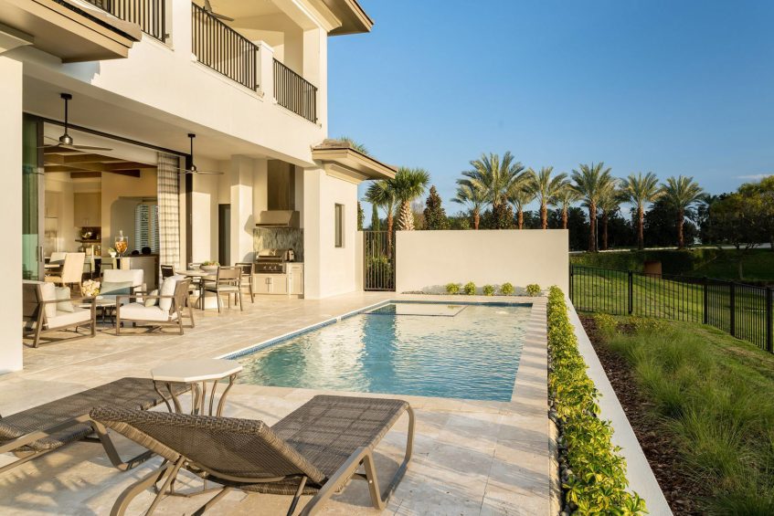 The Ritz-Carlton Orlando, Grande Lakes Resort - Orlando, FL, USA - Three Bedroom Arcadian Residential Pool Deck