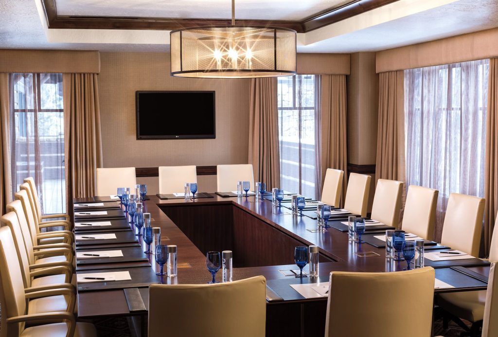 The Ritz-Carlton, Bachelor Gulch Resort - Avon, CO, USA - Meeting Room