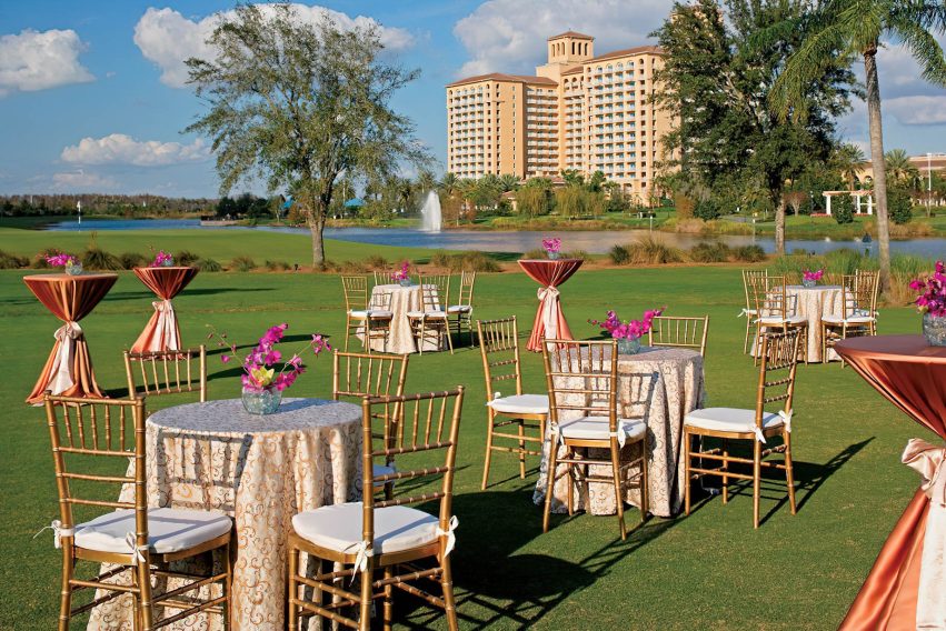 The Ritz-Carlton Orlando, Grande Lakes Resort - Orlando, FL, USA - Outdoor Reception