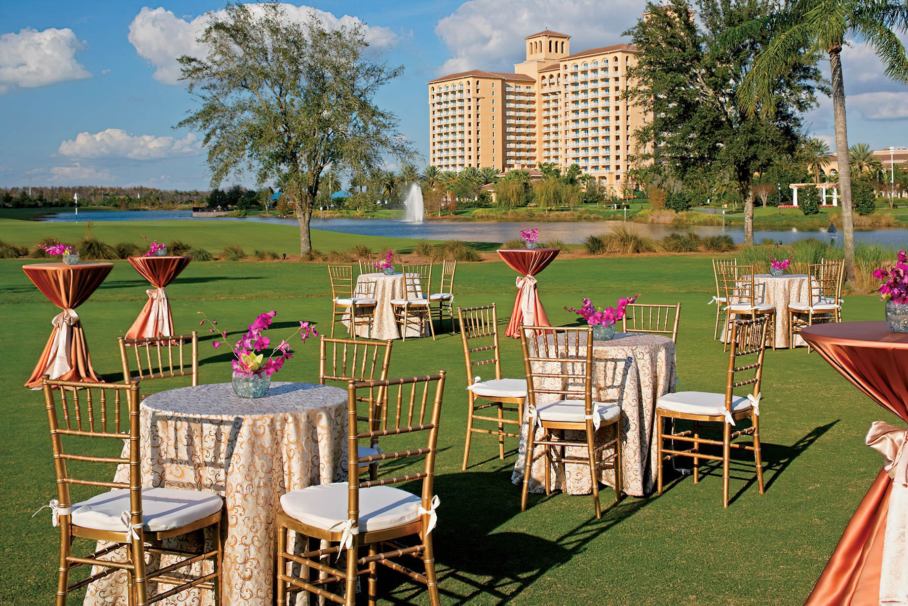 The Ritz-Carlton Orlando, Grande Lakes Resort – Orlando, FL, USA – Outdoor Reception