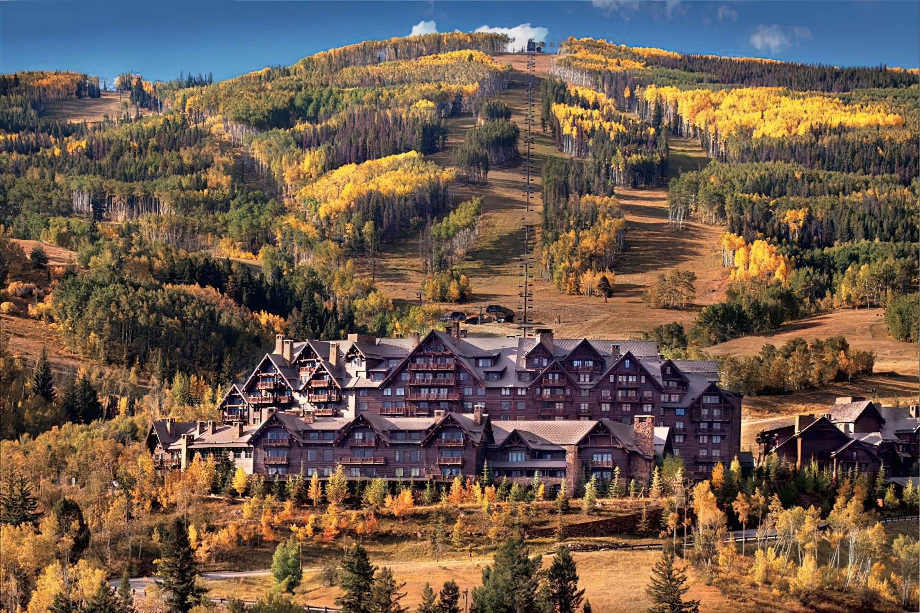 The Ritz-Carlton, Bachelor Gulch Resort - Avon, CO, USA - Resort Mountain View Fall