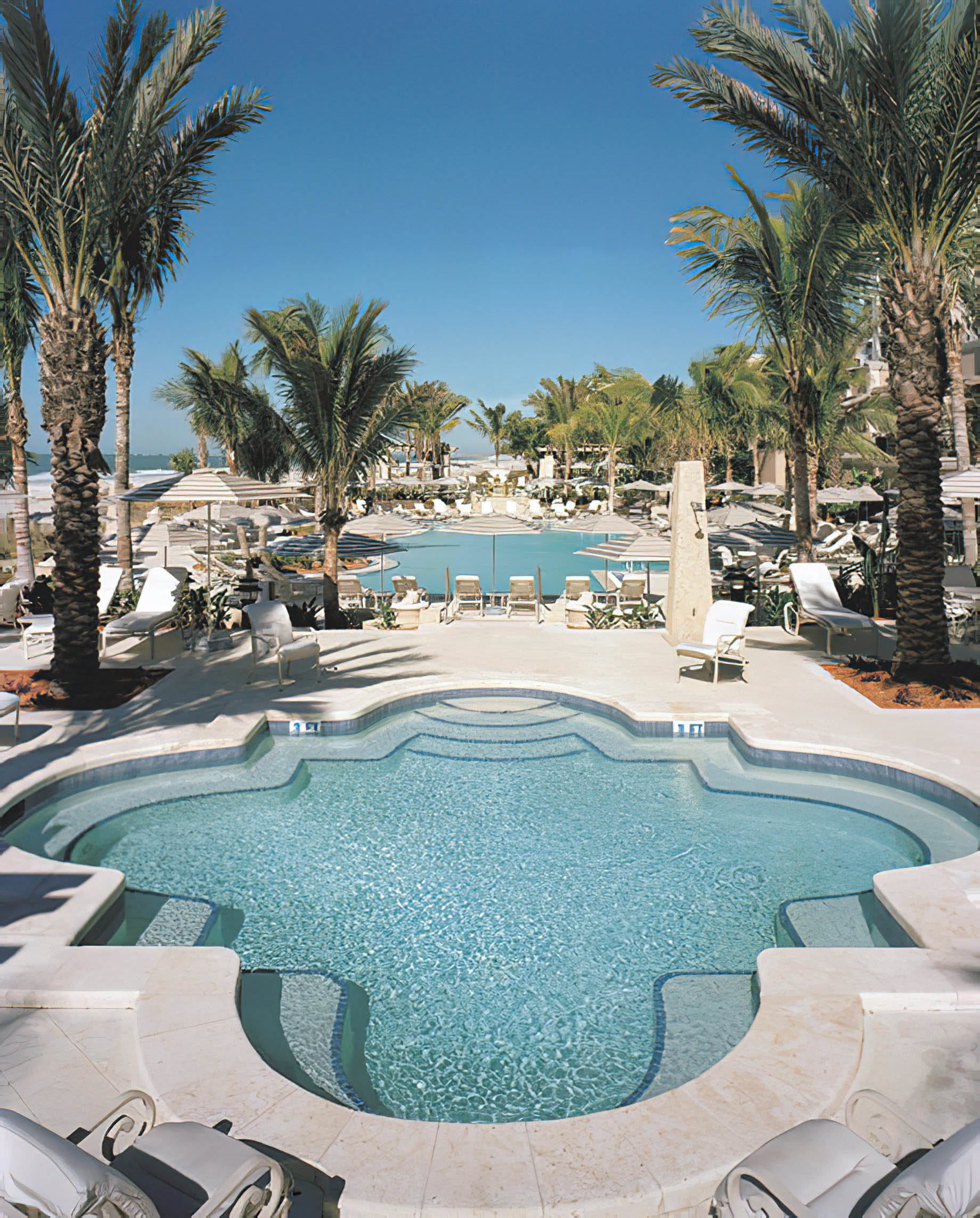 The Ritz-Carlton Beach Club Resort - Lido Key, Sarasota, FL, USA - Exterior Pool Deck