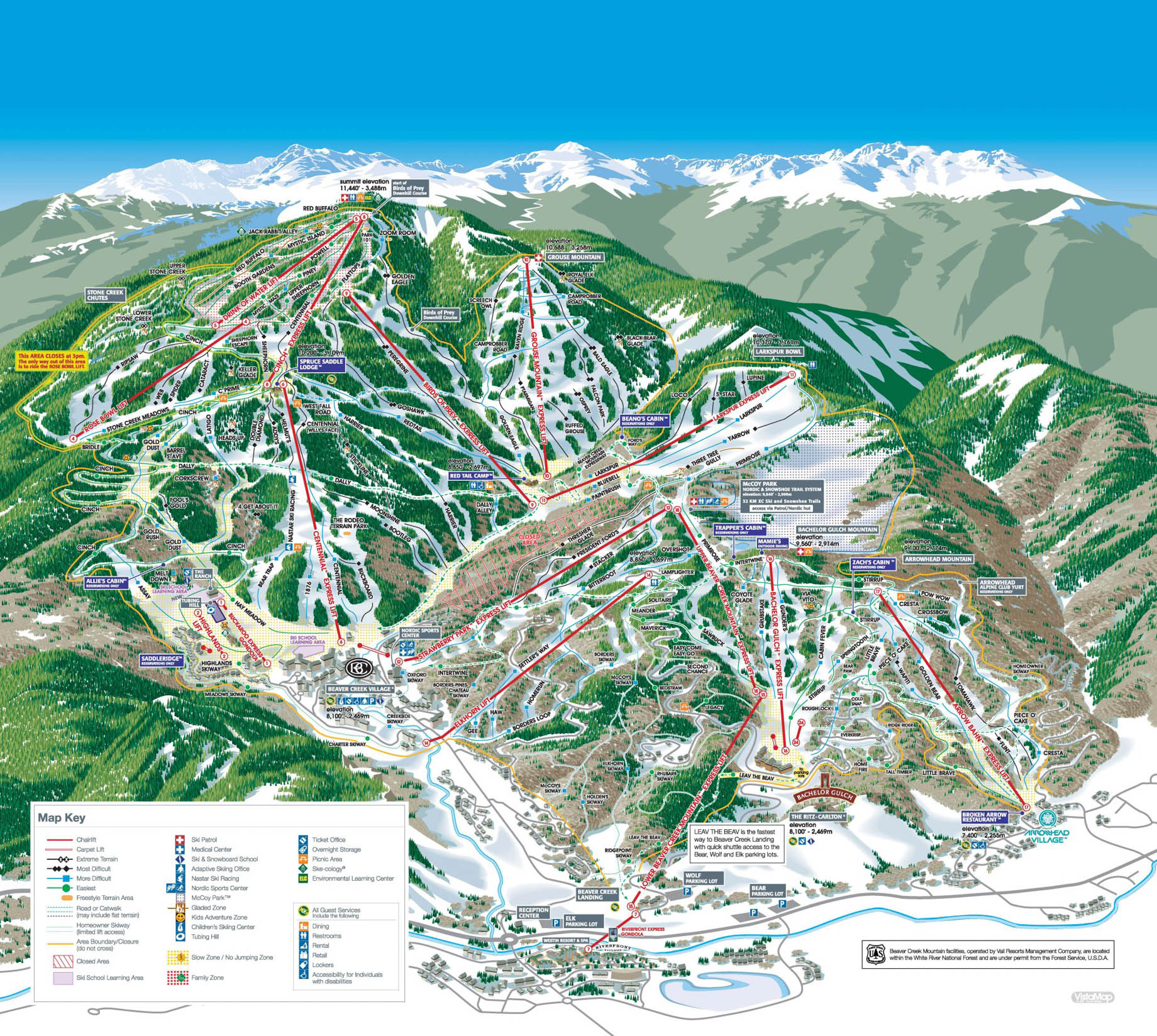 The Ritz-Carlton, Bachelor Gulch Resort - Avon, CO, USA - Map