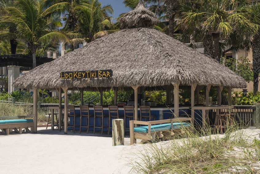 The Ritz-Carlton Beach Club Resort - Lido Key, Sarasota, FL, USA - The Lido Key Tiki Bar