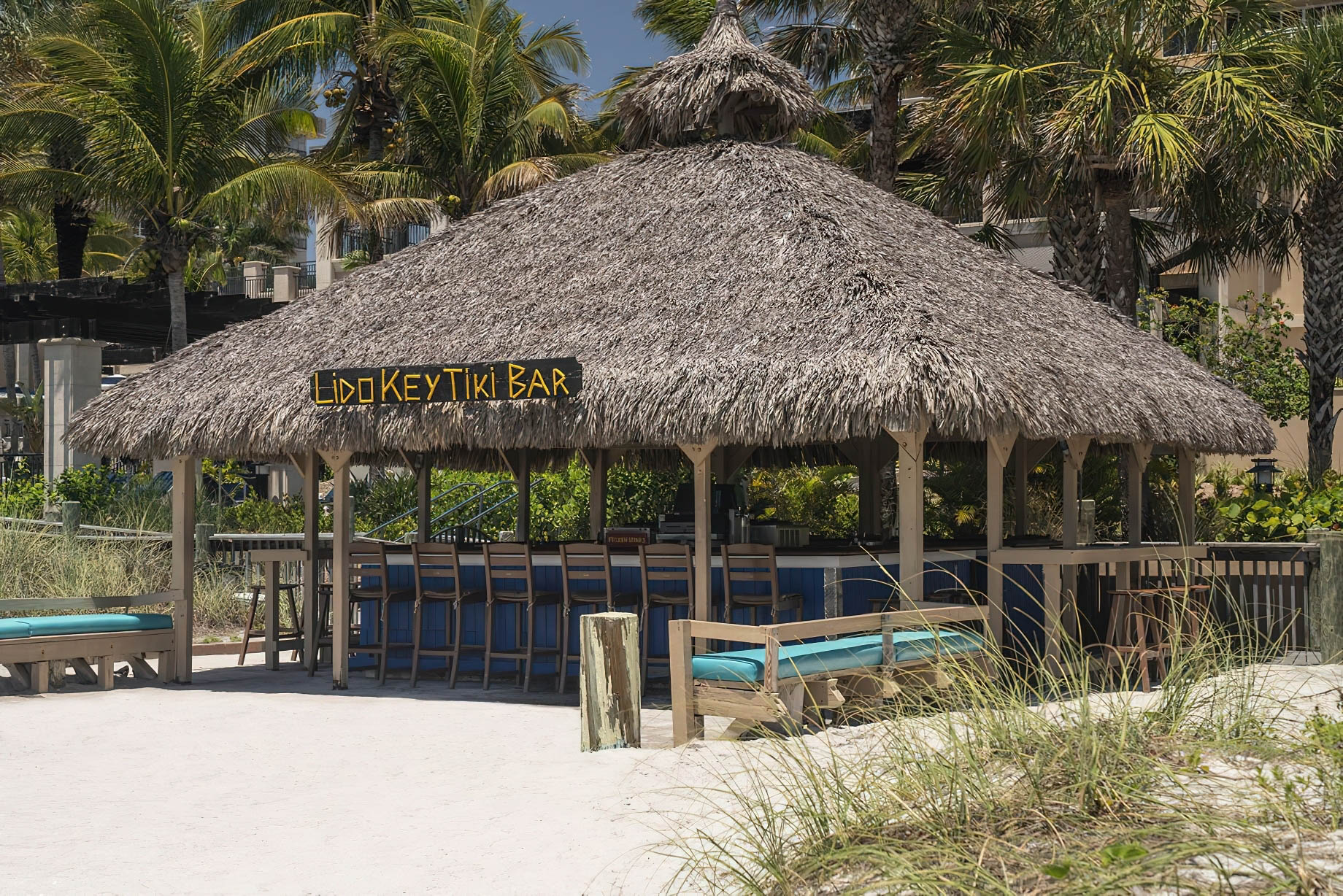 The Ritz-Carlton Beach Club Resort – Lido Key, Sarasota, FL, USA – The Lido Key Tiki Bar