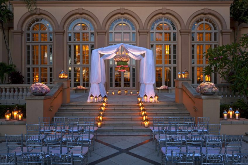 The Ritz-Carlton, Naples Resort - Naples, FL, USA - Outdoor Wedding Ceremony