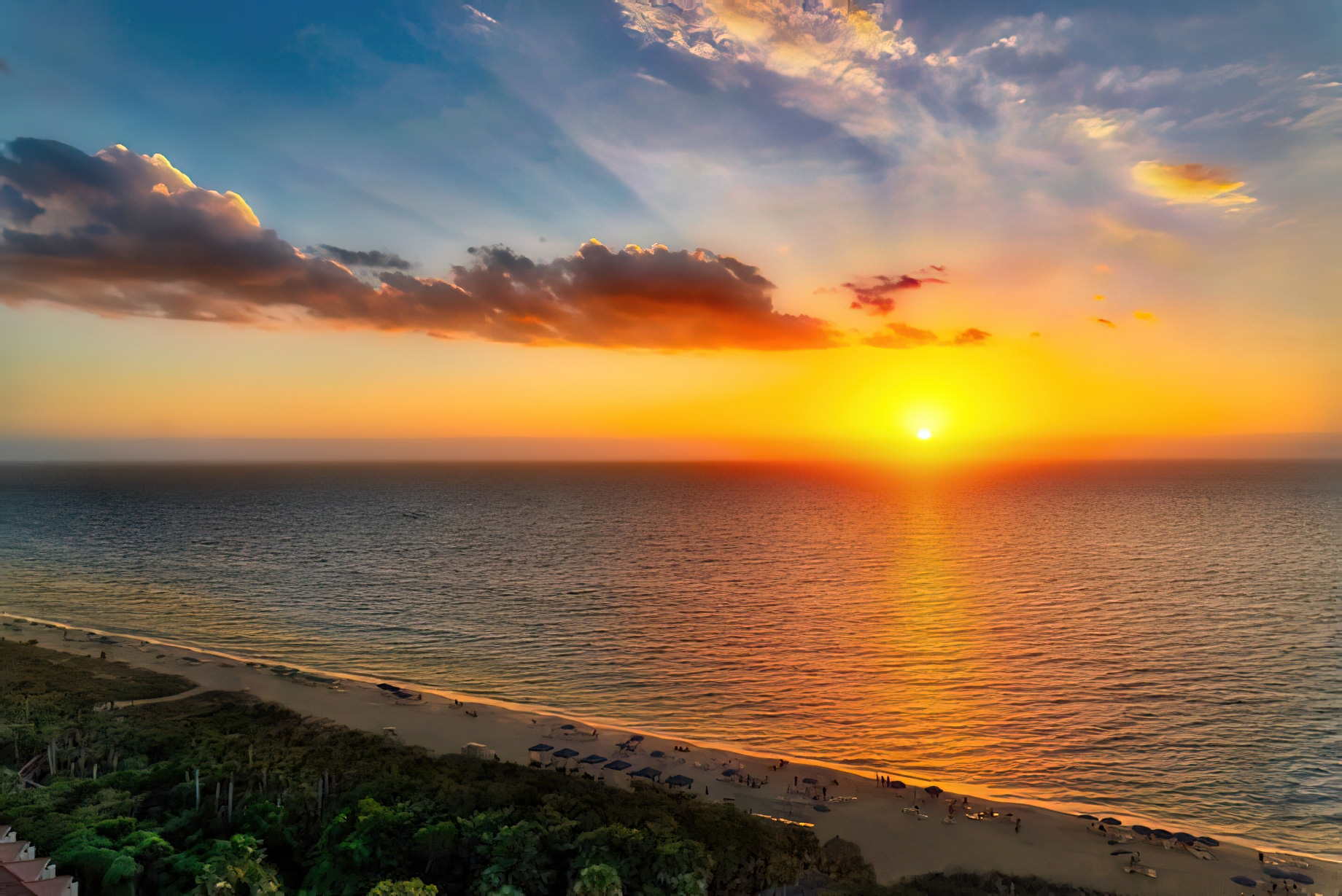 The Ritz-Carlton, Naples Resort - Naples, FL, USA - Ocean View Sunset