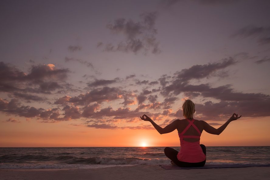 The Ritz-Carlton, Naples Resort - Naples, FL, USA - Ocean View Sunset Beach Yoga