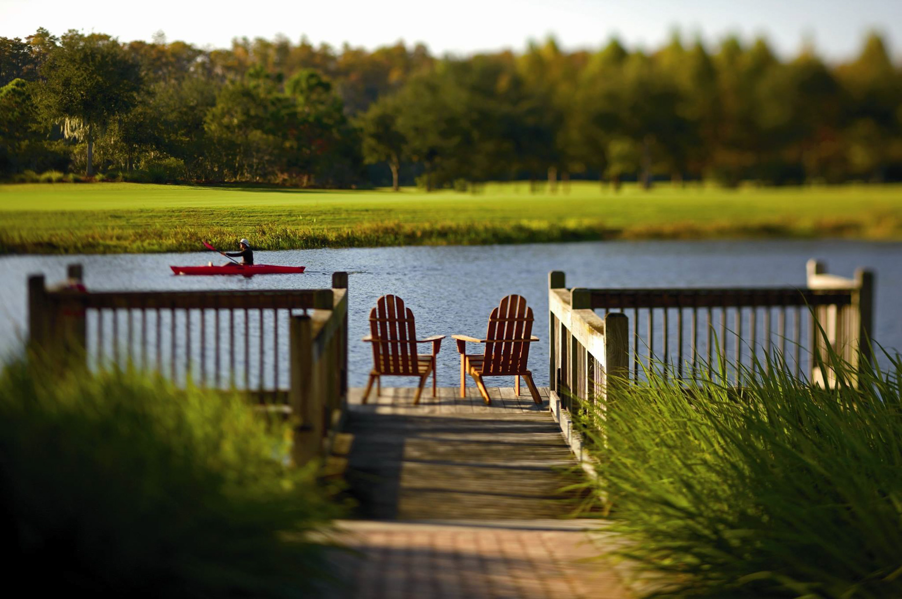 The Ritz-Carlton Orlando, Grande Lakes Resort - Orlando, FL, USA - Lakefront Chairs