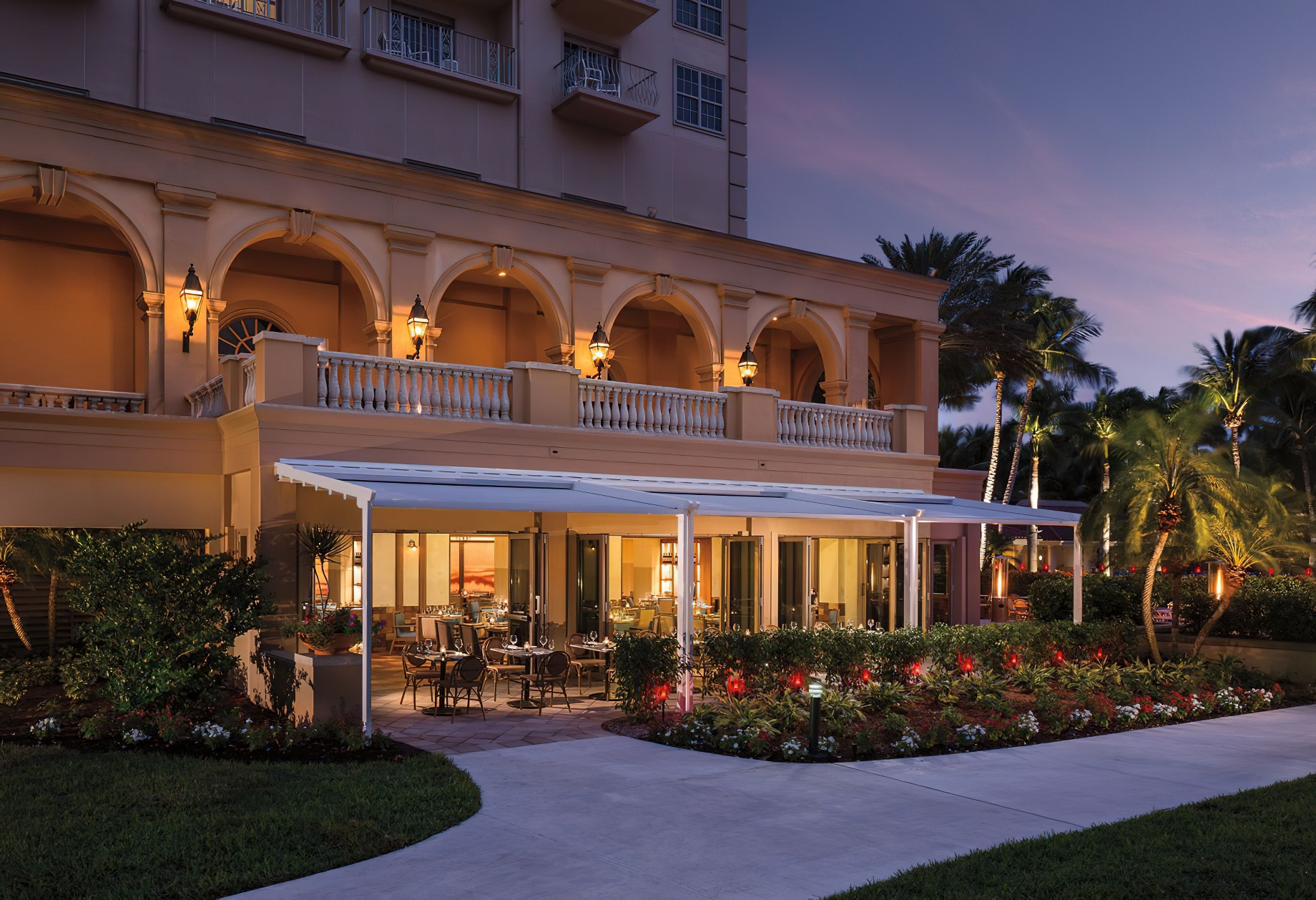 The Ritz-Carlton, Naples Resort – Naples, FL, USA – Terrazza Retaurant Sunset