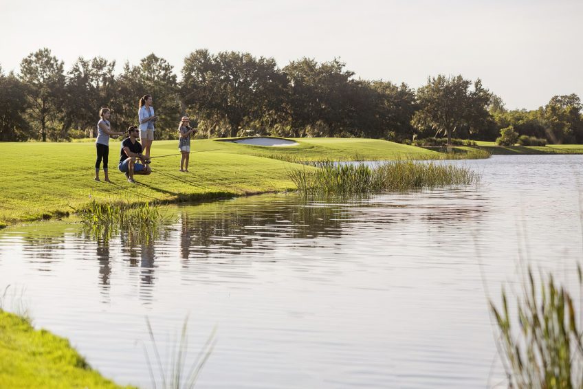 The Ritz-Carlton Orlando, Grande Lakes Resort - Orlando, FL, USA - Lakeside Fishing