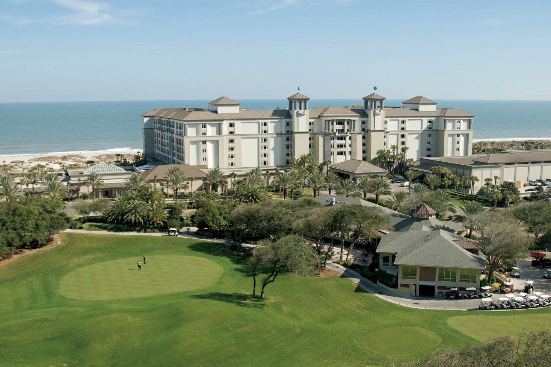 The Ritz-Carlton, Amelia Island Resort – Fernandina Beach, FL, USA – Exterior Aerial Ocean View