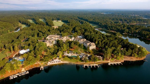 The Ritz-Carlton Reynolds, Lake Oconee Resort - Greensboro, GA, USA - Resort Aerial View