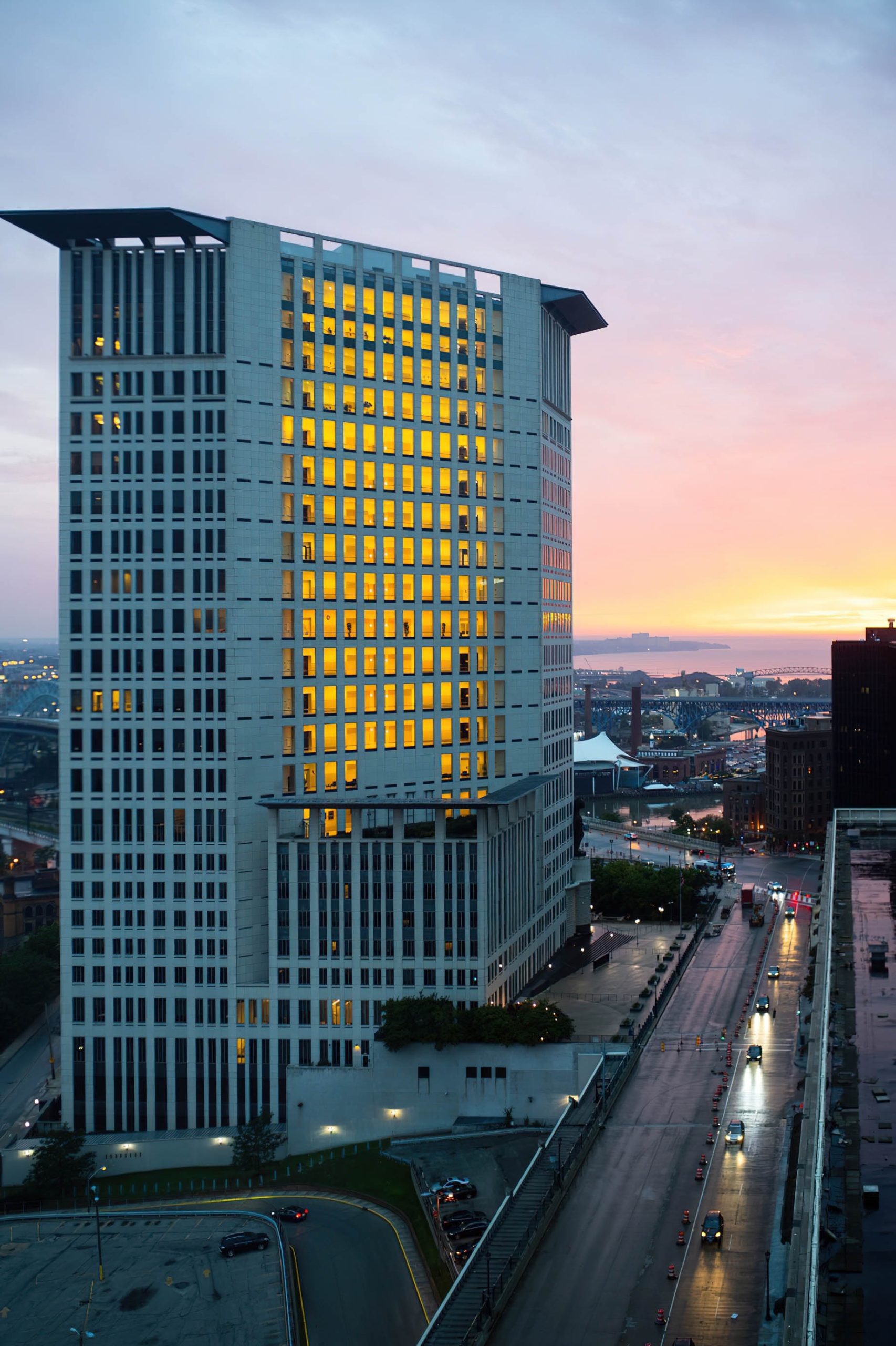 The Ritz-Carlton, Cleveland Hotel – Clevelend, OH, USA – Tower View