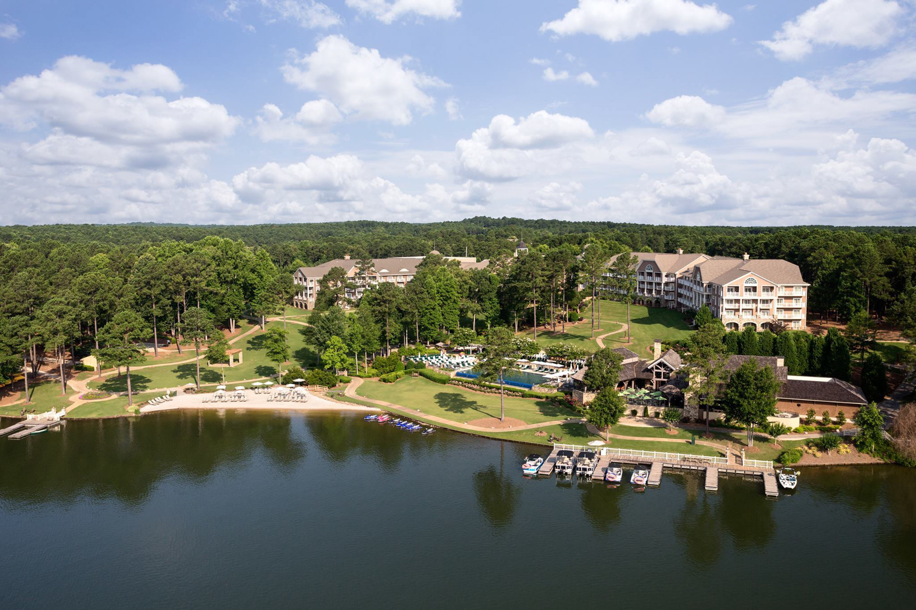 The Ritz-Carlton Reynolds, Lake Oconee Resort – Greensboro, GA, USA – Aerial View