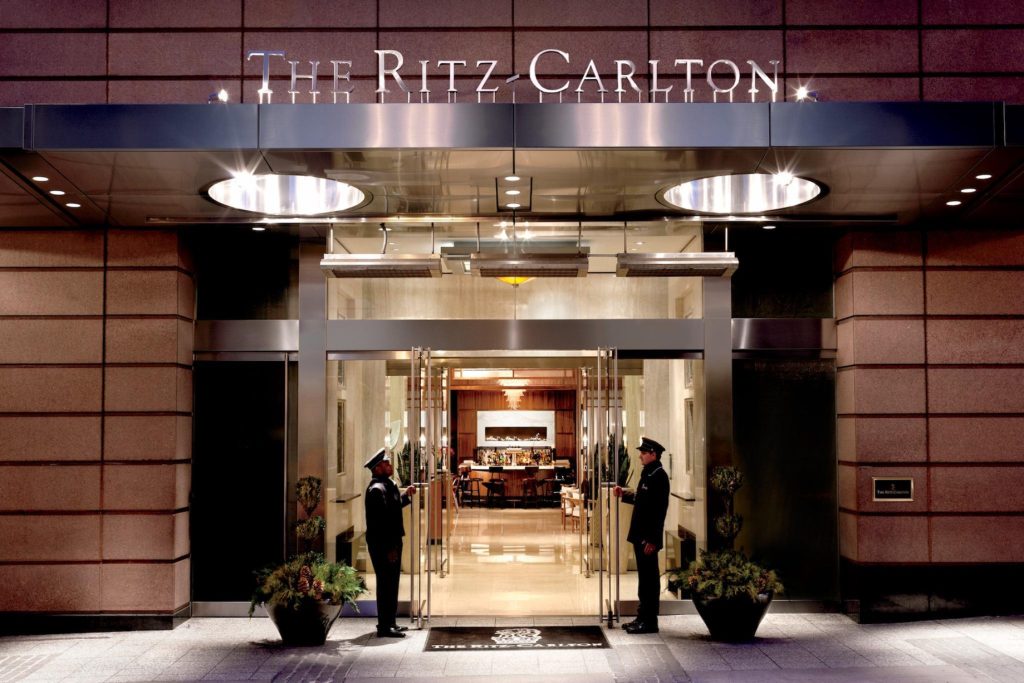 The Ritz-Carlton, Boston Hotel - Boston, MA, USA - Front Entrance