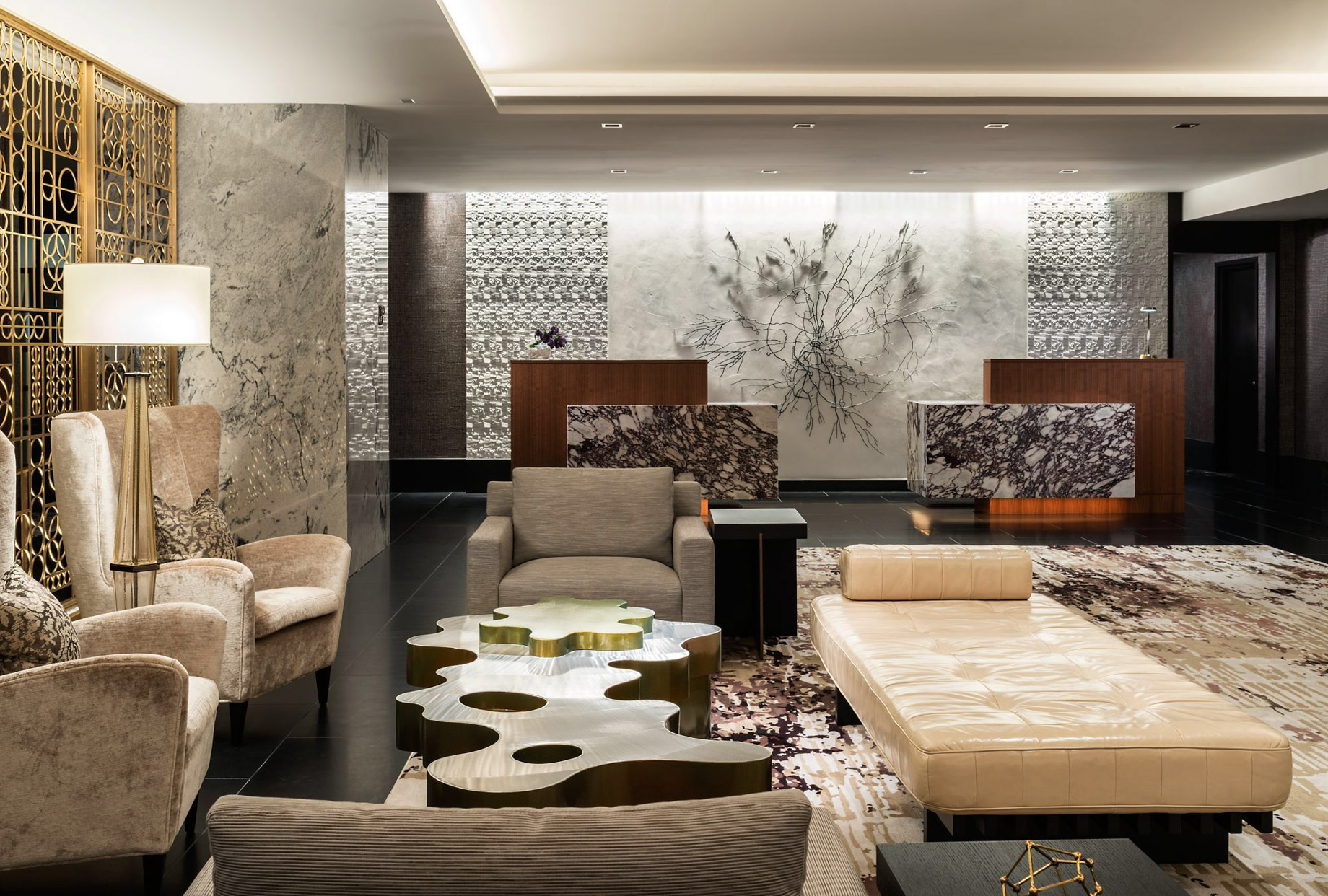The Ritz-Carlton, Chicago Hotel – Chicago, IL, USA – Lobby Reception