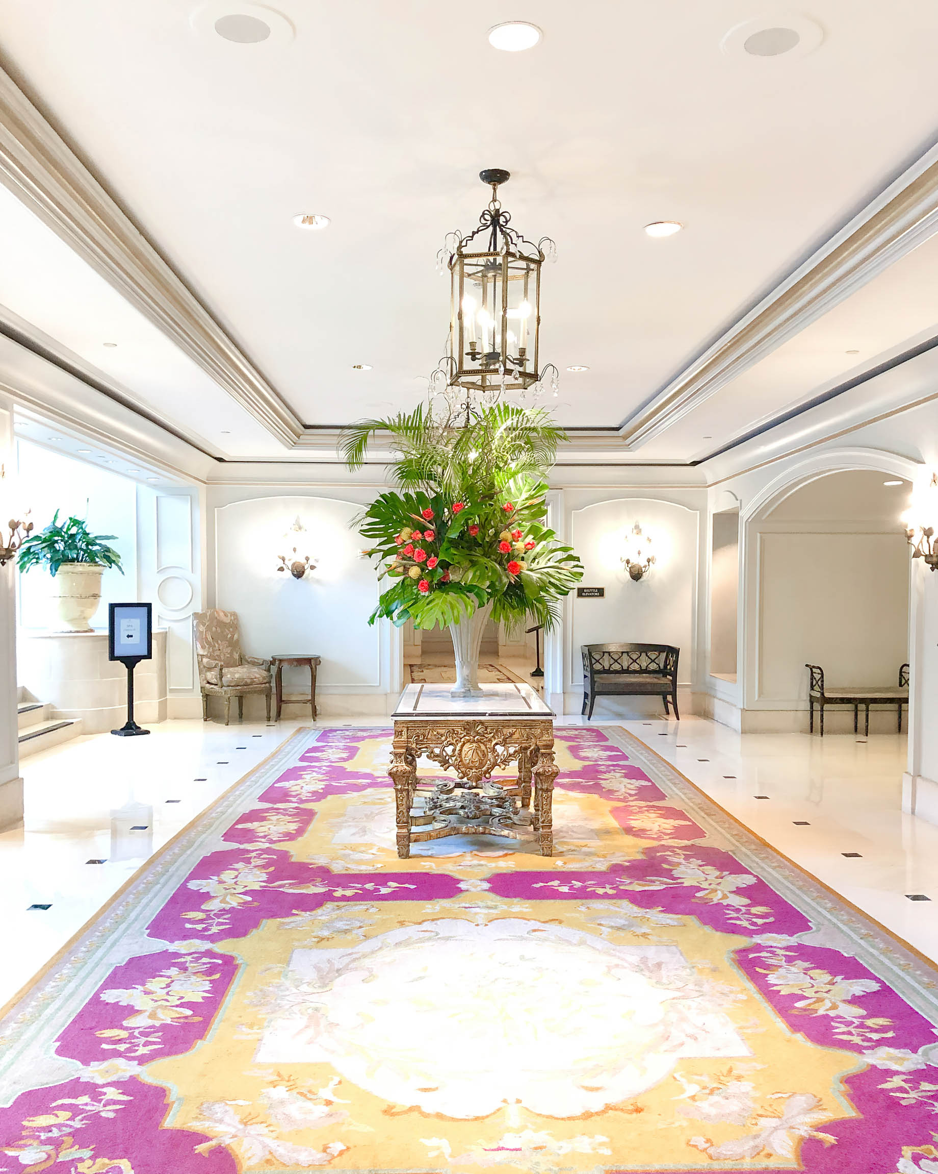 The Ritz-Carlton, New Orleans Hotel – New Orleans, LA, USA – Interior Entrance