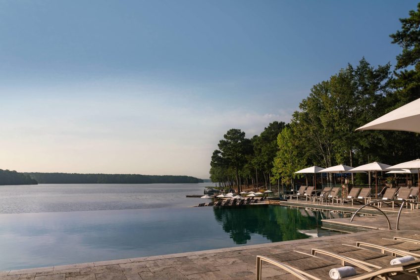 The Ritz-Carlton Reynolds, Lake Oconee Resort - Greensboro, GA, USA - Infinity Pool Lake View