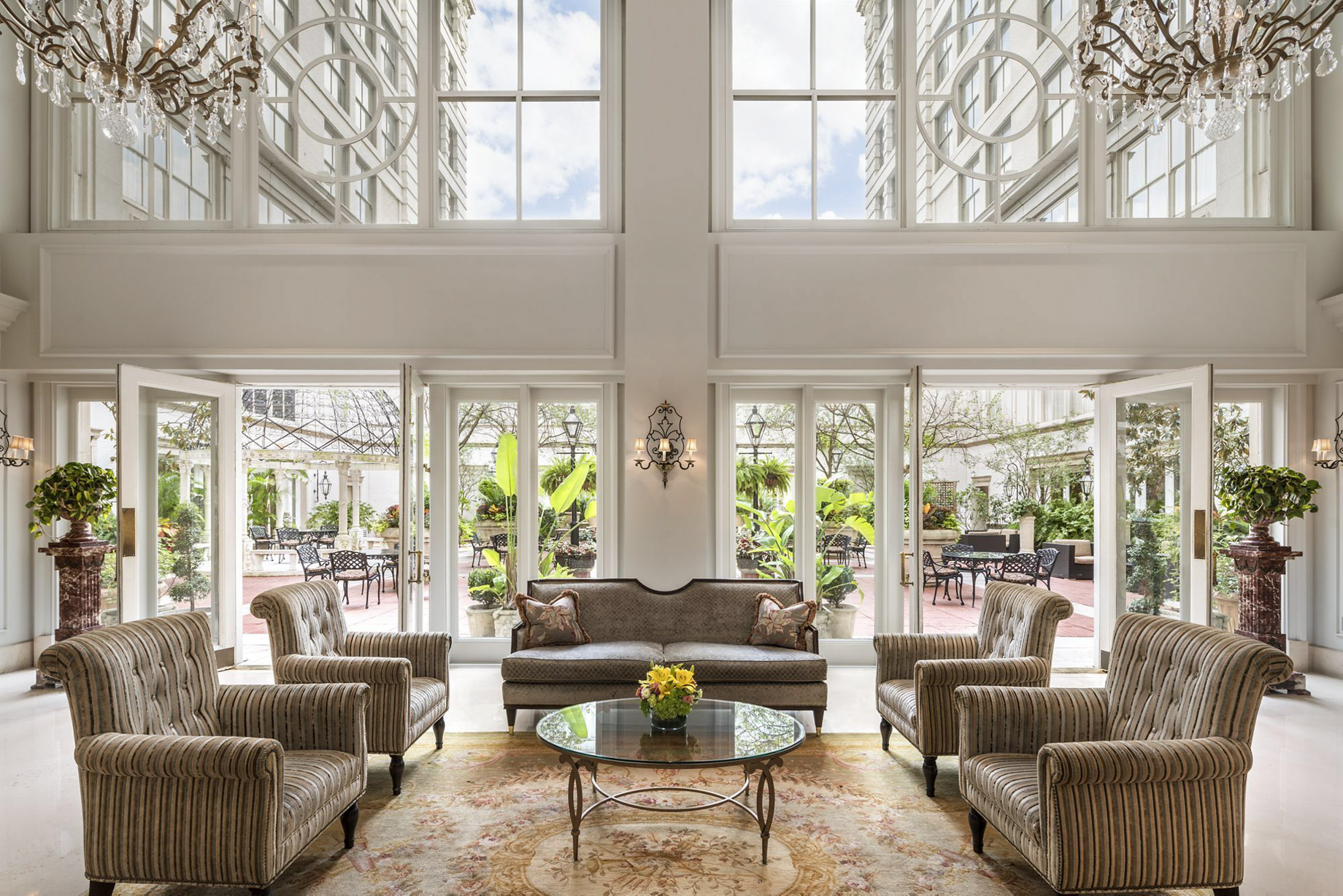 The Ritz-Carlton, New Orleans Hotel – New Orleans, LA, USA – Lobby Seating
