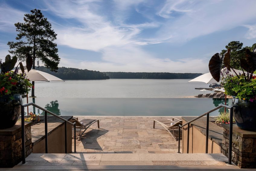 The Ritz-Carlton Reynolds, Lake Oconee Resort - Greensboro, GA, USA - Infinity Pool View