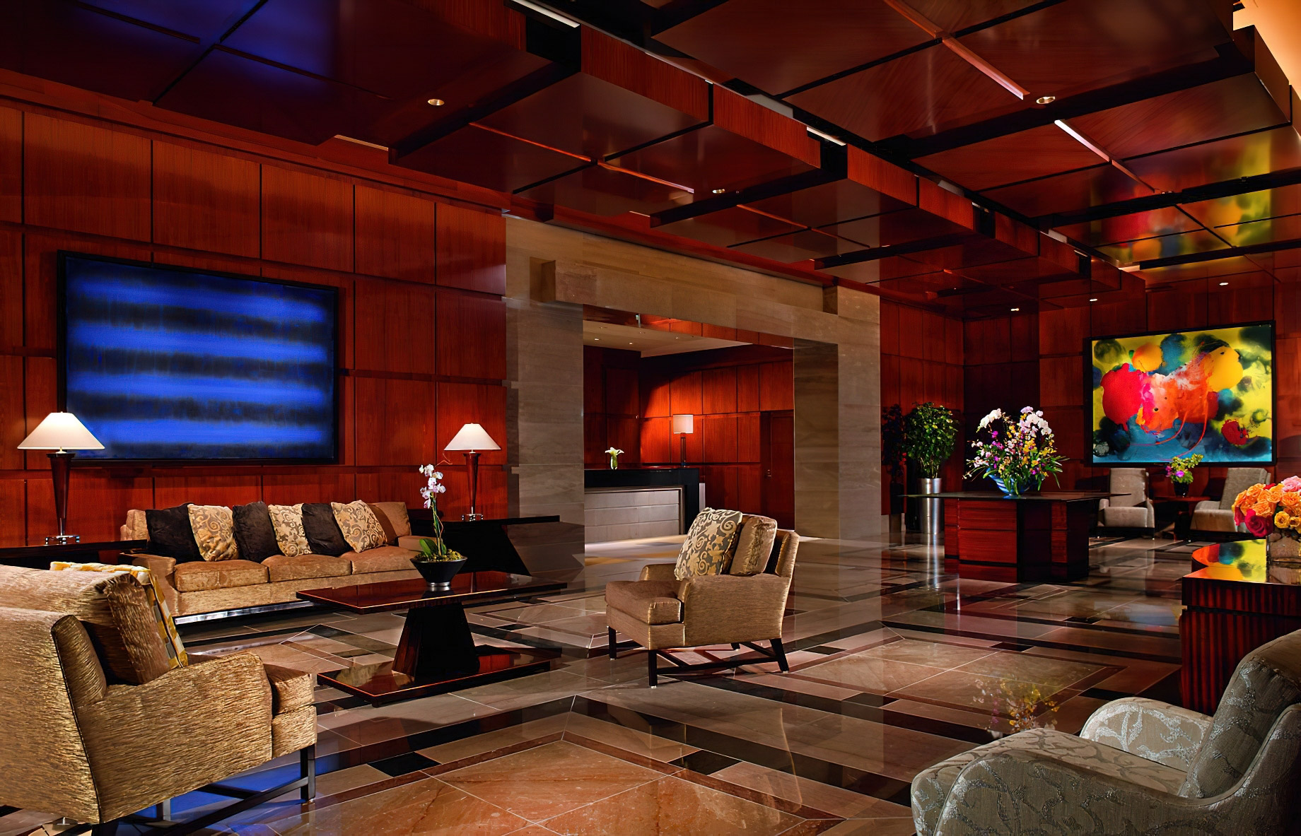The Ritz-Carlton, Charlotte Hotel – Charlotte, NC, USA – Lobby Seating