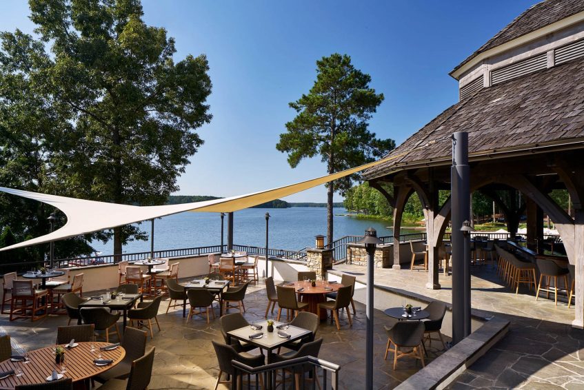 The Ritz-Carlton Reynolds, Lake Oconee Resort - Greensboro, GA, USA - Gaby's by the Lake Restaurant Patio