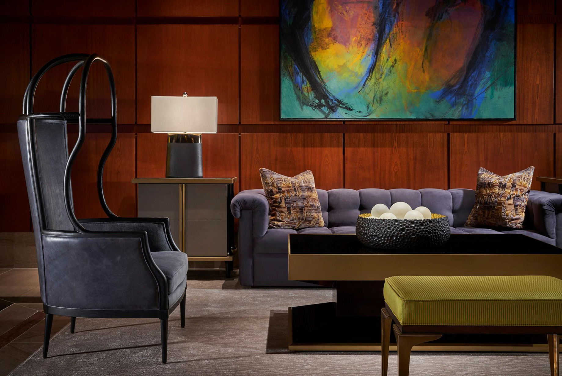 The Ritz-Carlton, Charlotte Hotel – Charlotte, NC, USA – Lobby Seating