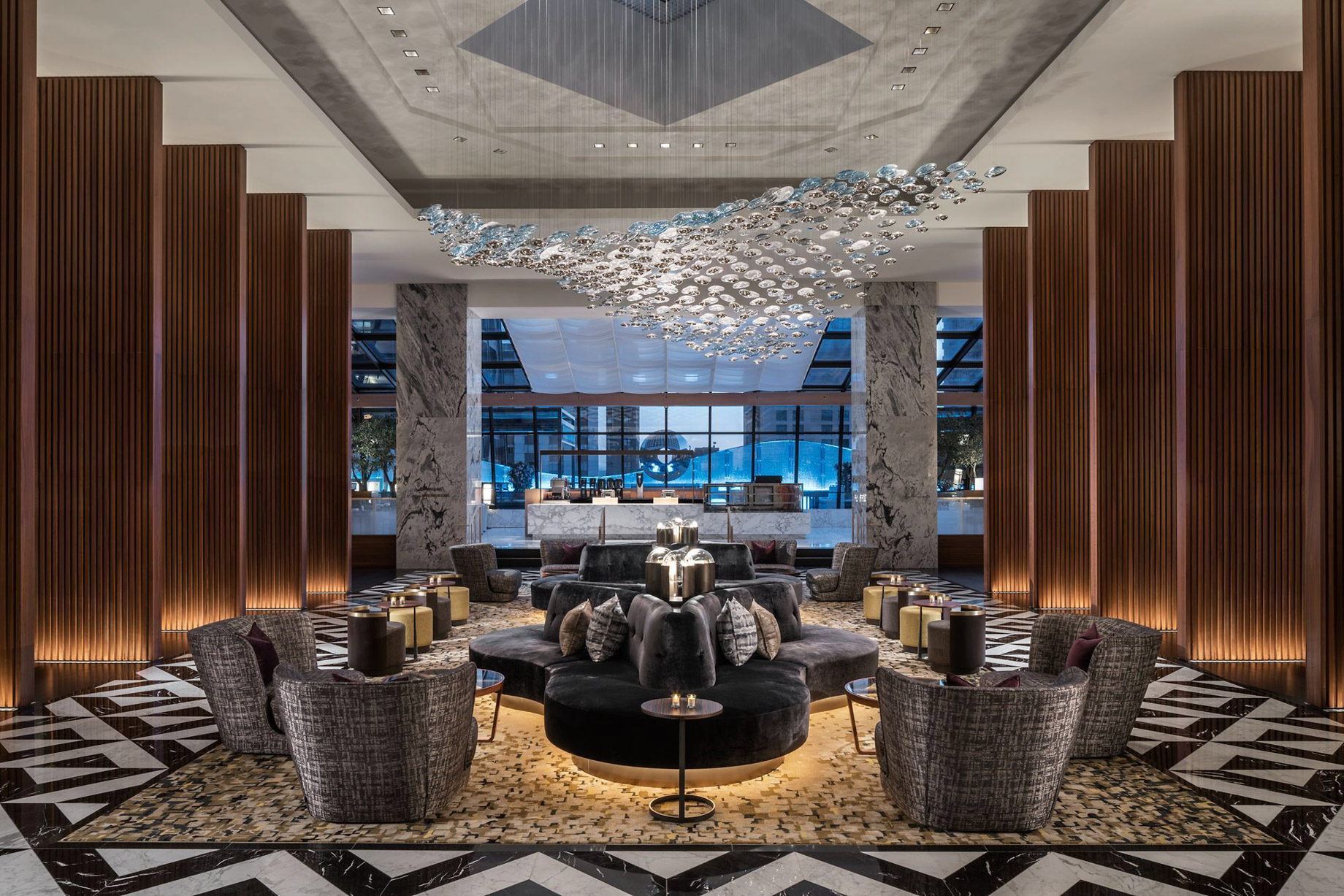 The Ritz-Carlton, Chicago Hotel – Chicago, IL, USA – Lobby Seating