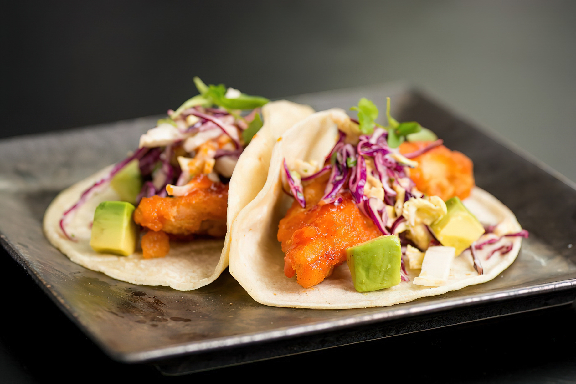 The Ritz-Carlton, Philadelphia Hotel - Philadelphia, PA, USA - Aqimero Restaurant Crispy Chicken Taco