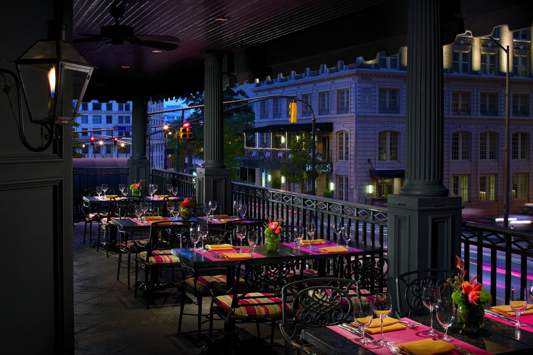 The Ritz-Carlton, Atlanta Hotel – Atlanta, GA, USA – AG Steakhouse Restaurant Terrace