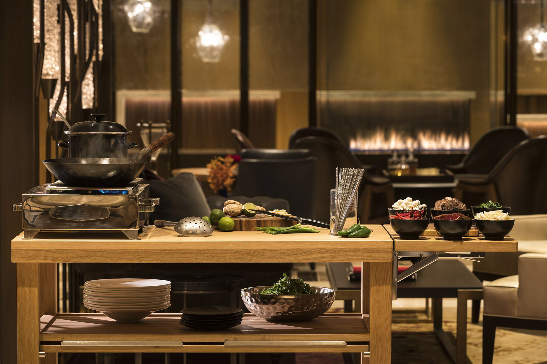 The Ritz-Carlton, Cleveland Hotel - Clevelend, OH, USA - TURN Bar + Kitchen Restaurant Pho Station