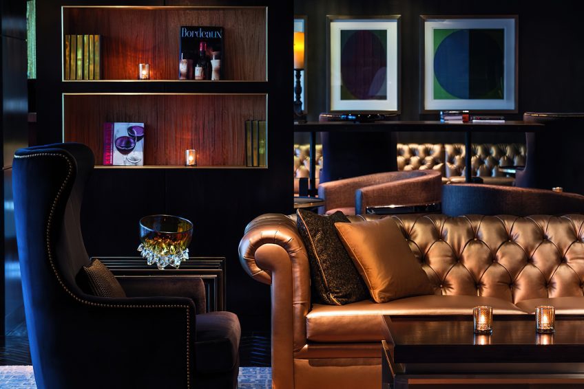 The Ritz-Carlton, Charlotte Hotel - Charlotte, NC, USA - The Punch Room Speakeasy Lounge Decor
