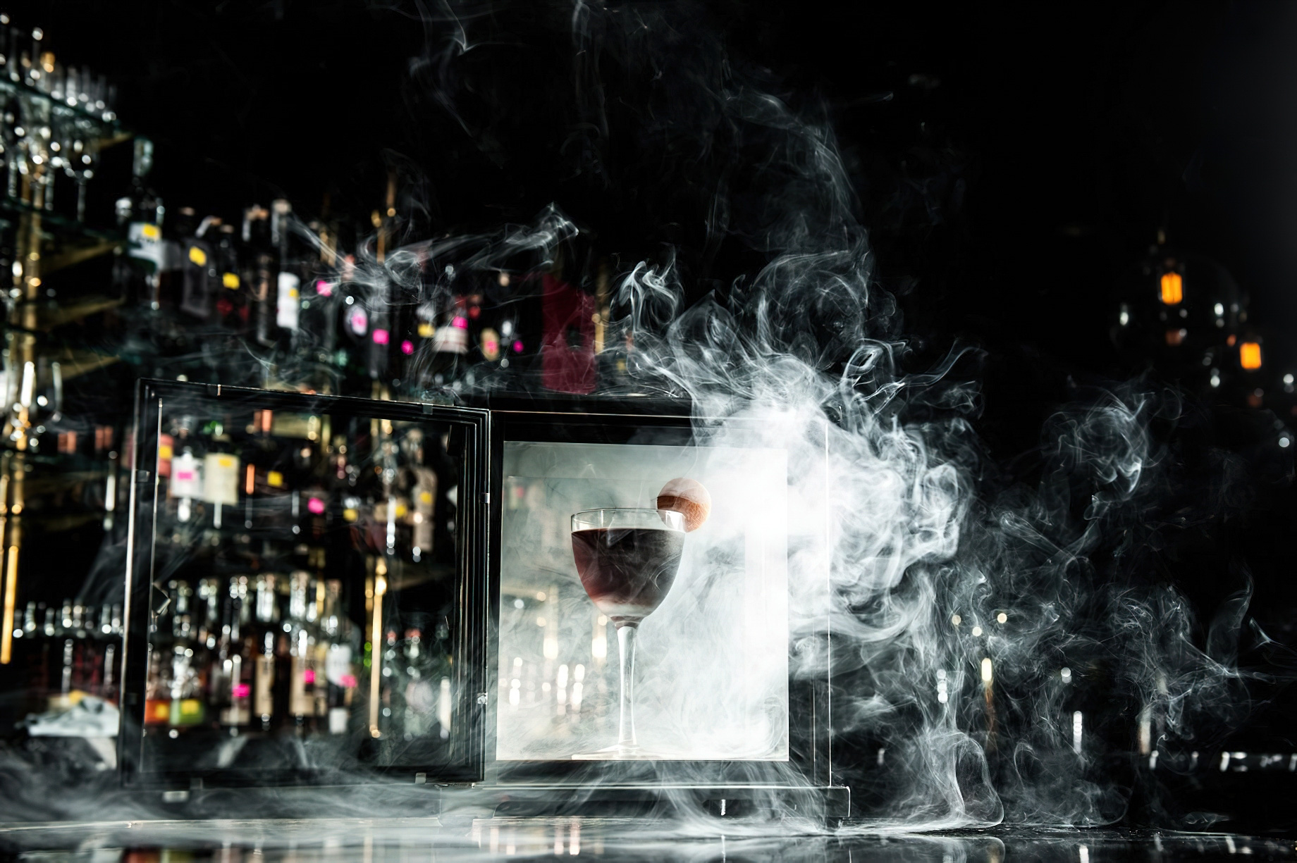 The Ritz-Carlton, Charlotte Hotel - Charlotte, NC, USA - The Punch Room Speakeasy Lounge Signature Cocktails