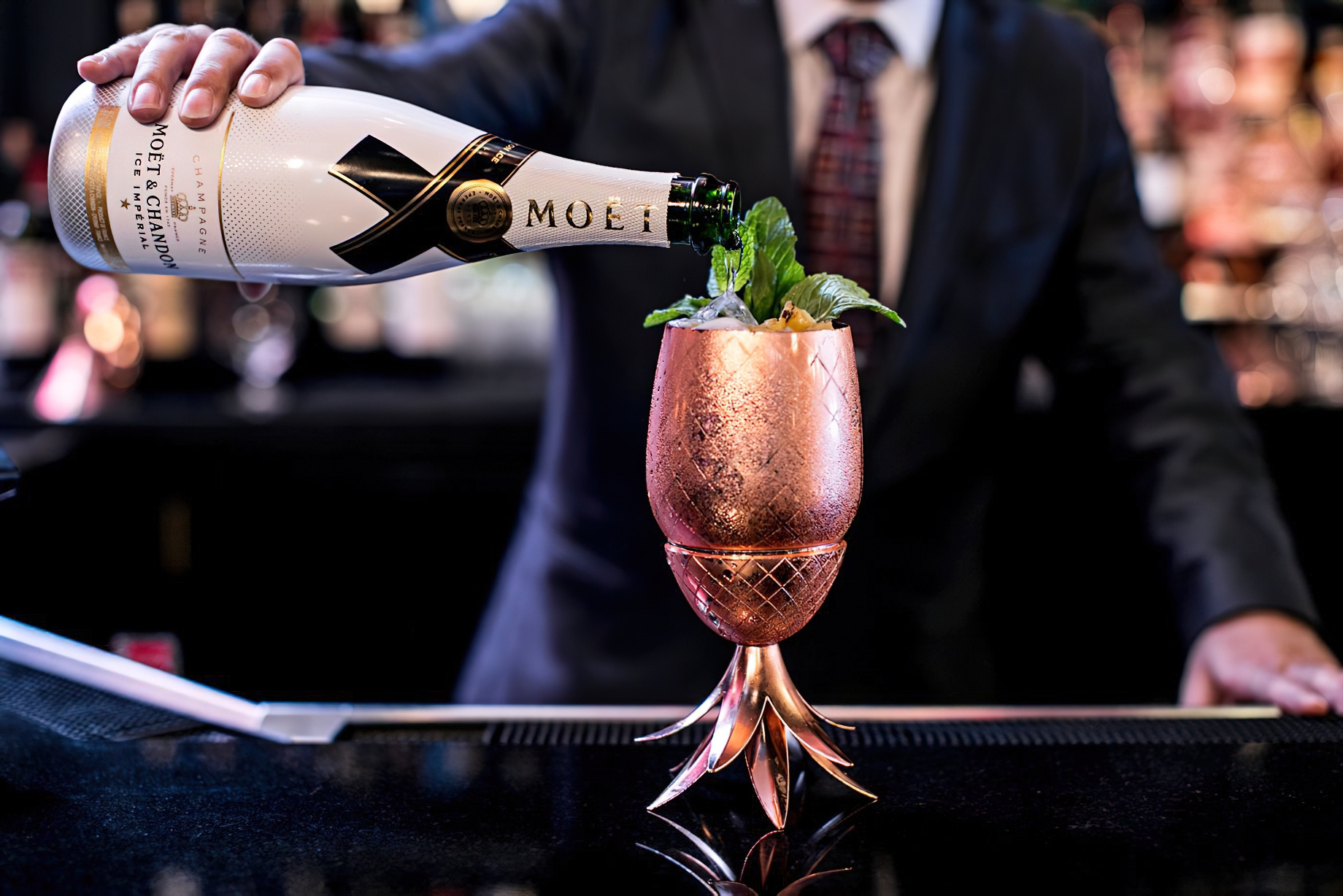 The Ritz-Carlton, Atlanta Hotel - Atlanta, GA, USA - AG Steakhouse Champagne