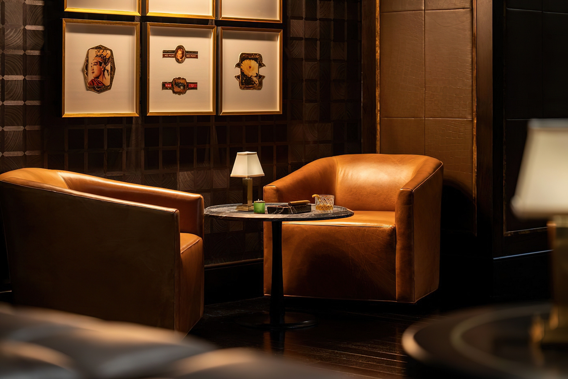 The Ritz-Carlton, St. Louis Hotel – St. Louis, MO, USA – The Cigar Club Lounge