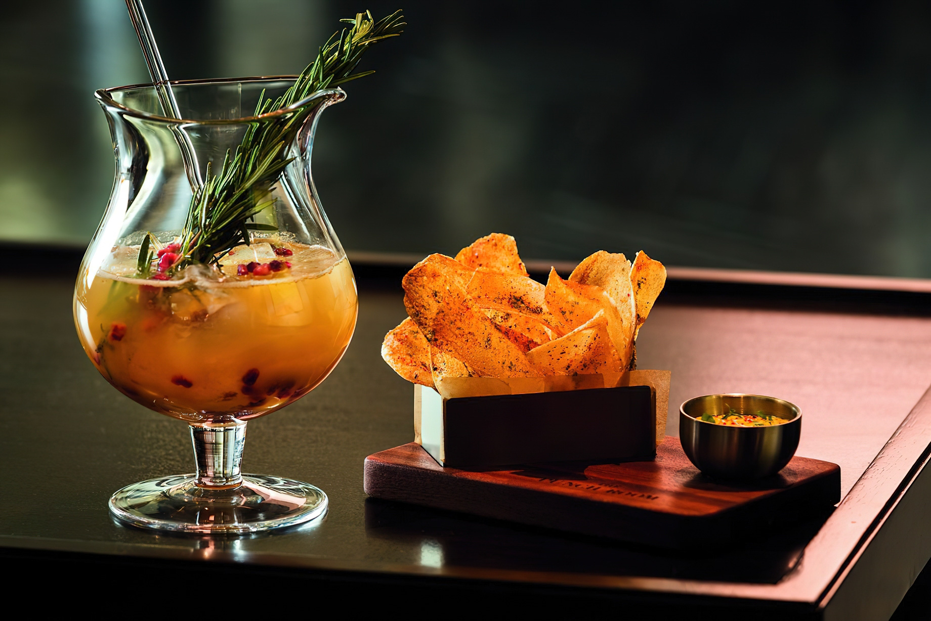 The Ritz-Carlton, Charlotte Hotel - Charlotte, NC, USA - The Punch Room Speakeasy Lounge Craft Cocktail