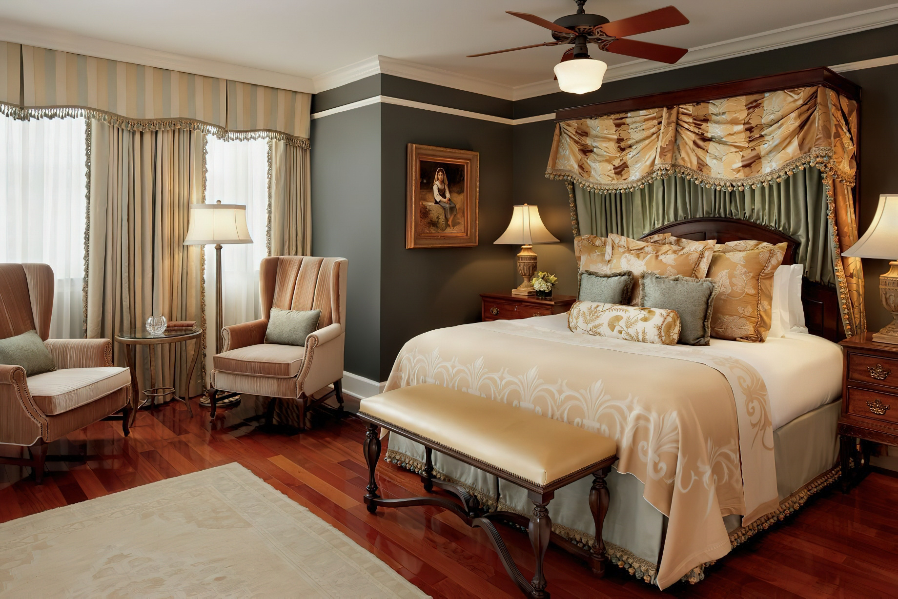 The Ritz-Carlton, New Orleans Hotel – New Orleans, LA, USA – Maison Orleans Suite Bedroom