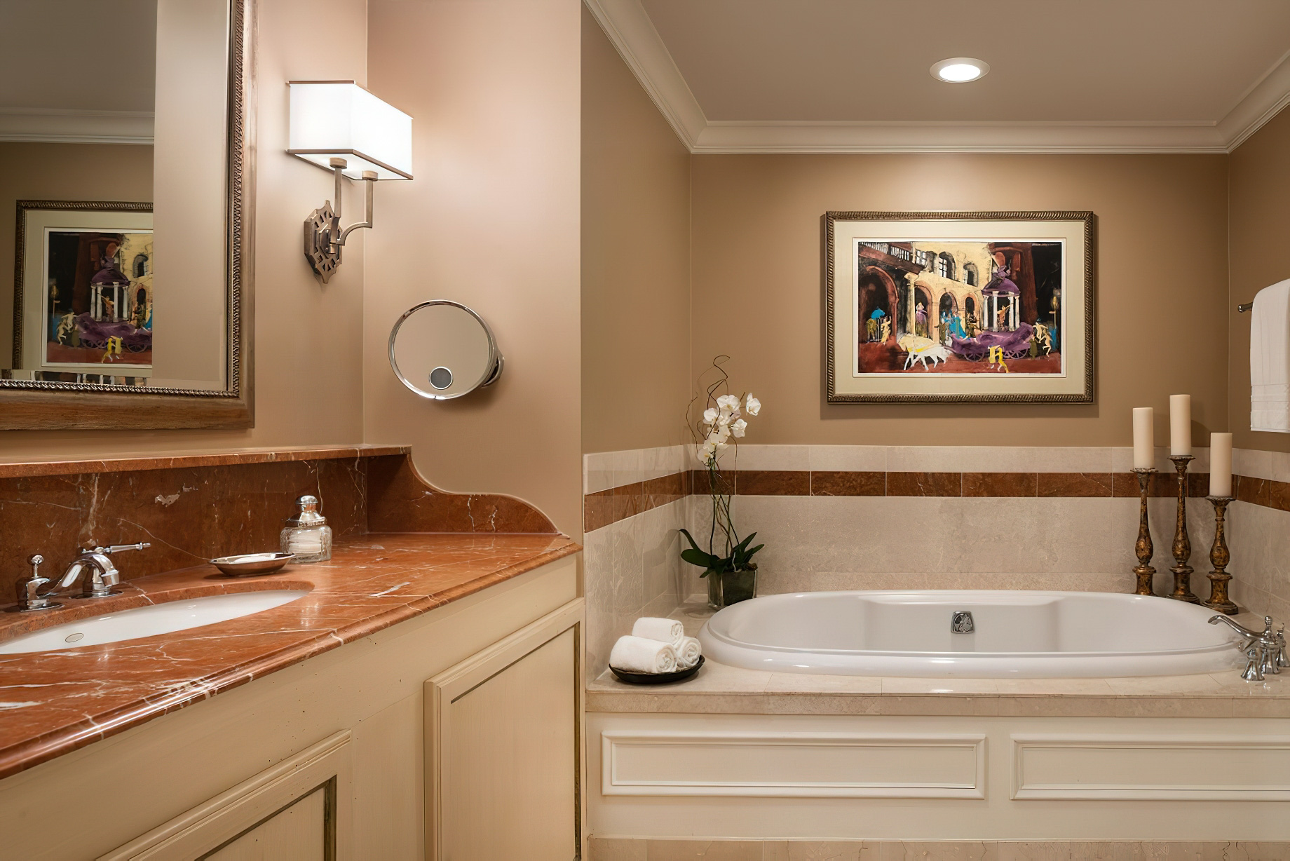 The Ritz-Carlton, New Orleans Hotel – New Orleans, LA, USA – Maison Orleans Suite Bathroom