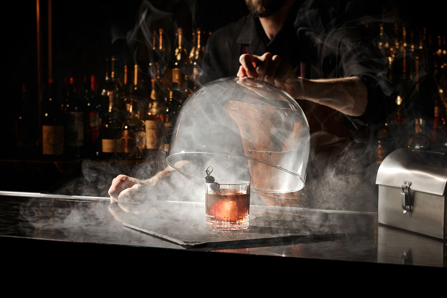 The Ritz-Carlton, Cleveland Hotel – Clevelend, OH, USA – Smokey Cocktail