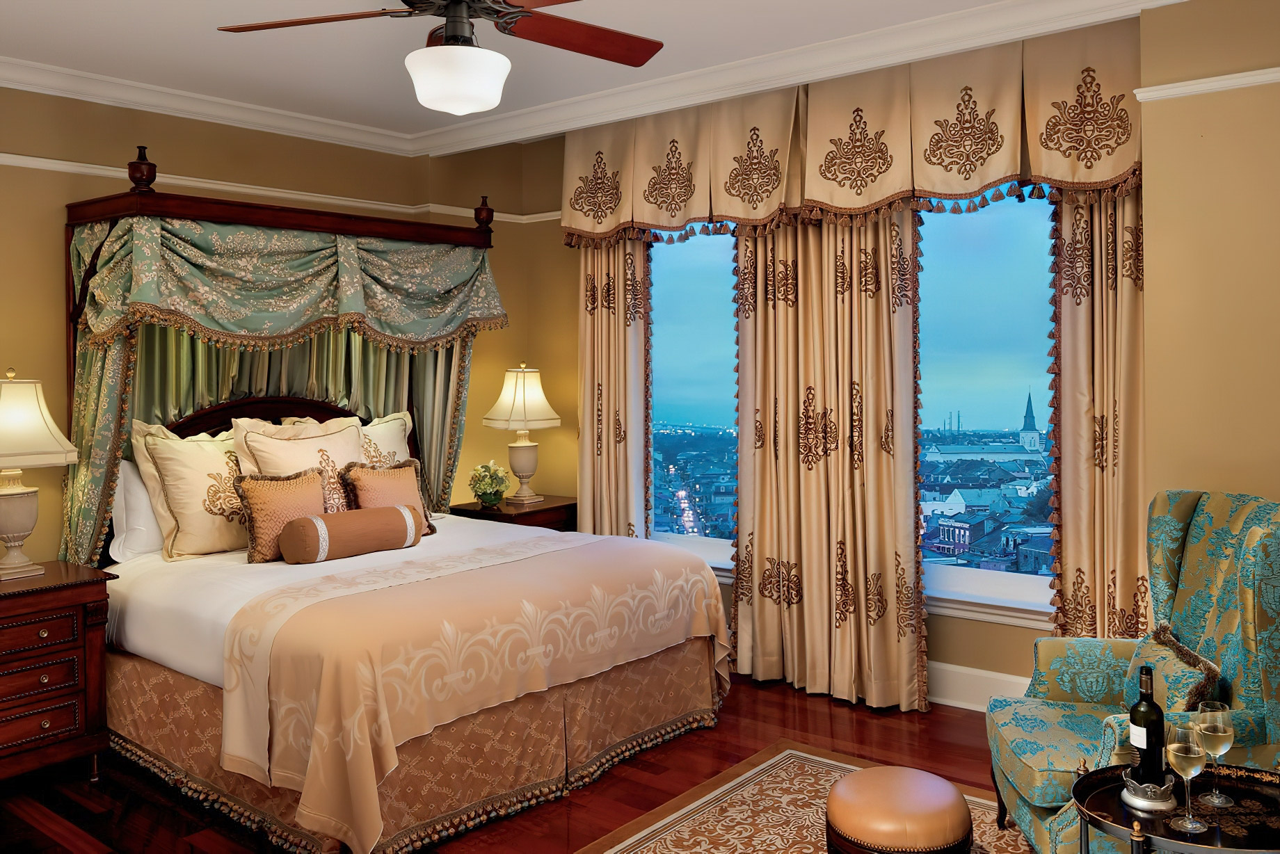 The Ritz-Carlton, New Orleans Hotel – New Orleans, LA, USA – Club King Suite Bedroom
