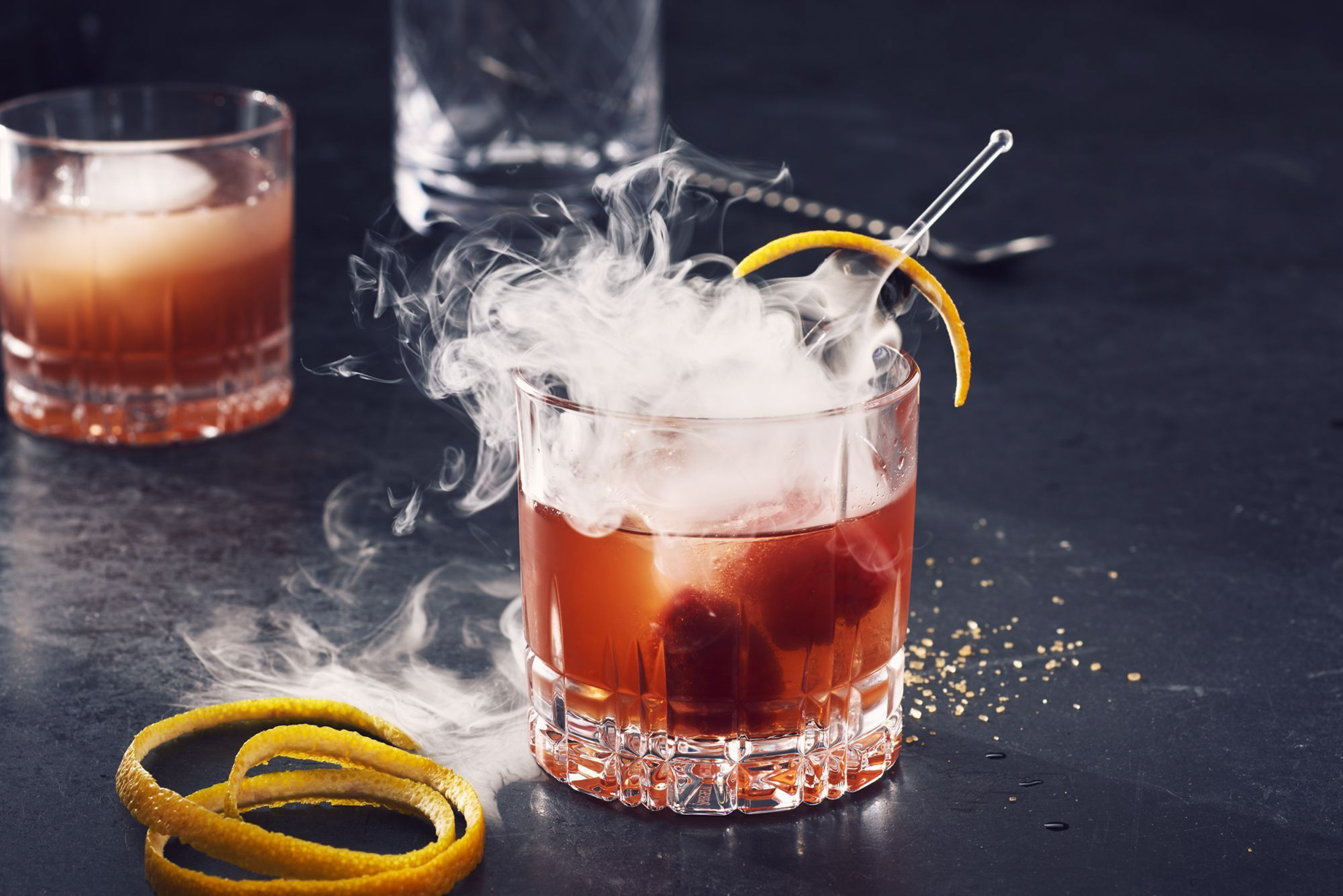 The Ritz-Carlton, Cleveland Hotel - Clevelend, OH, USA - TURN Bar + Kitchen Smoked Bourbon