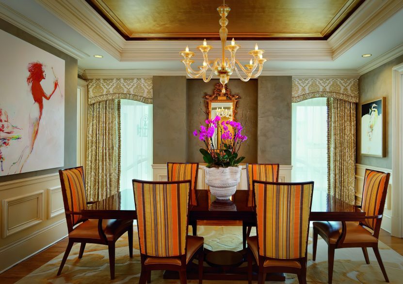 The Ritz-Carlton, New Orleans Hotel - New Orleans, LA, USA - Ritz-Carlton Suite Dining Room