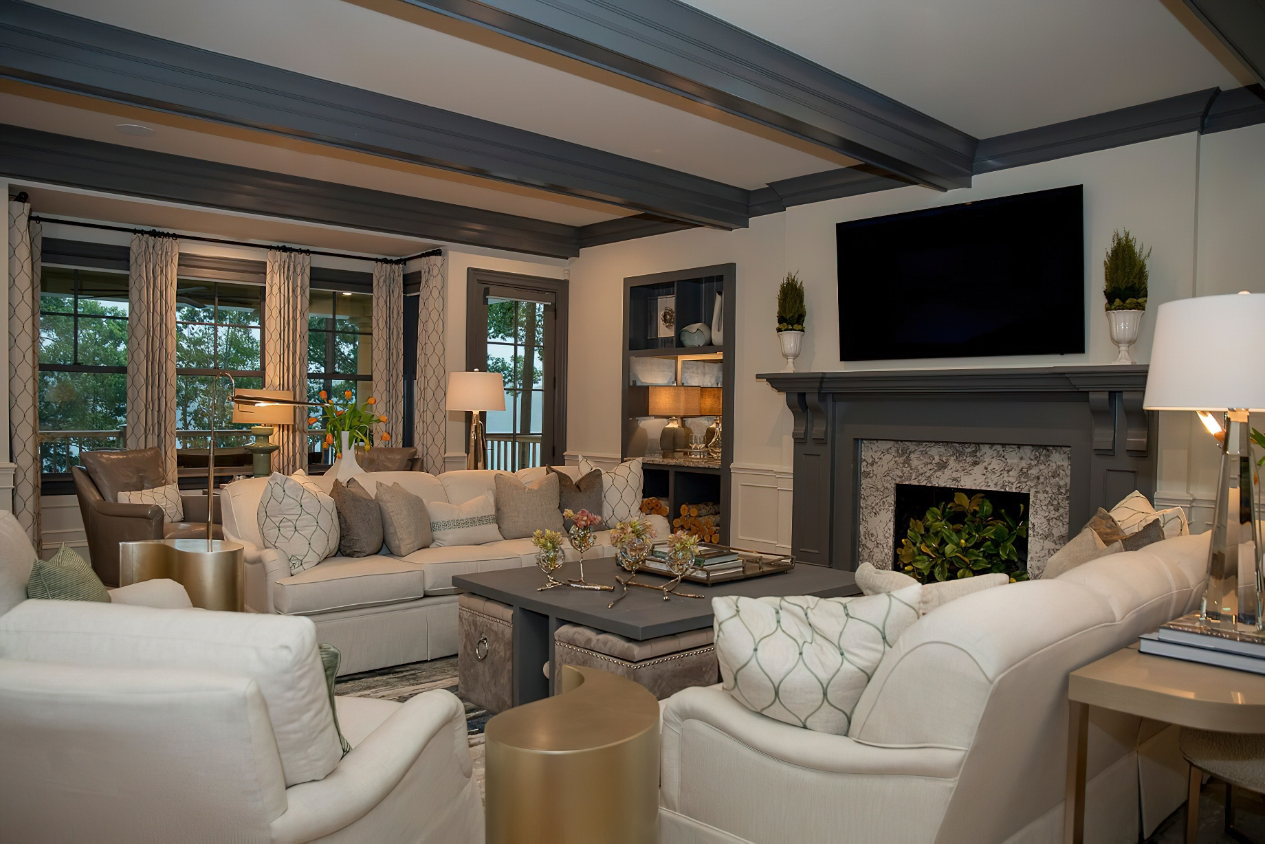 027 – The Ritz-Carlton Reynolds, Lake Oconee Resort – Greensboro, GA, USA – Lake House Living Room