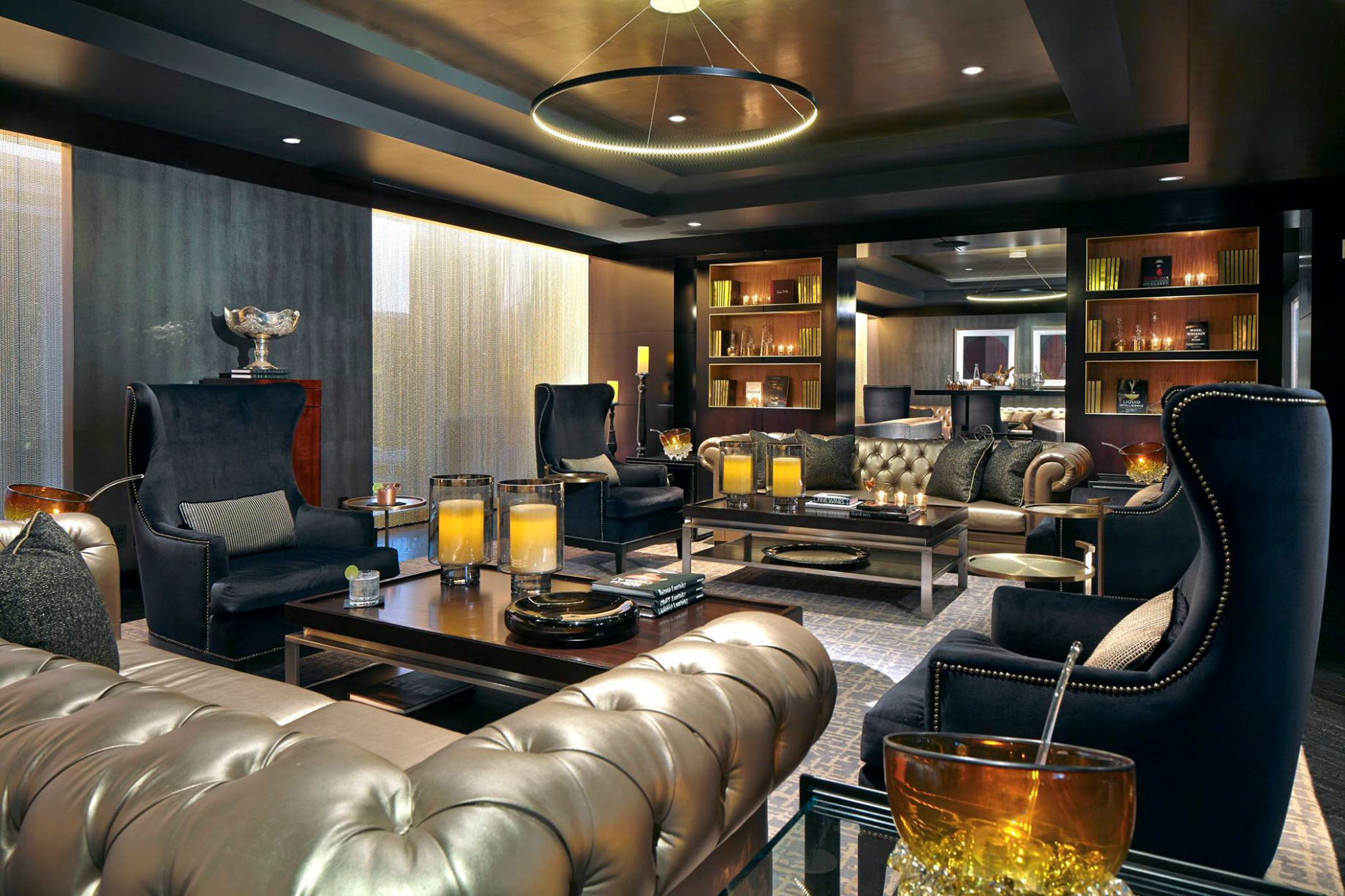 The Ritz-Carlton, Charlotte Hotel - Charlotte, NC, USA - The Punch Room