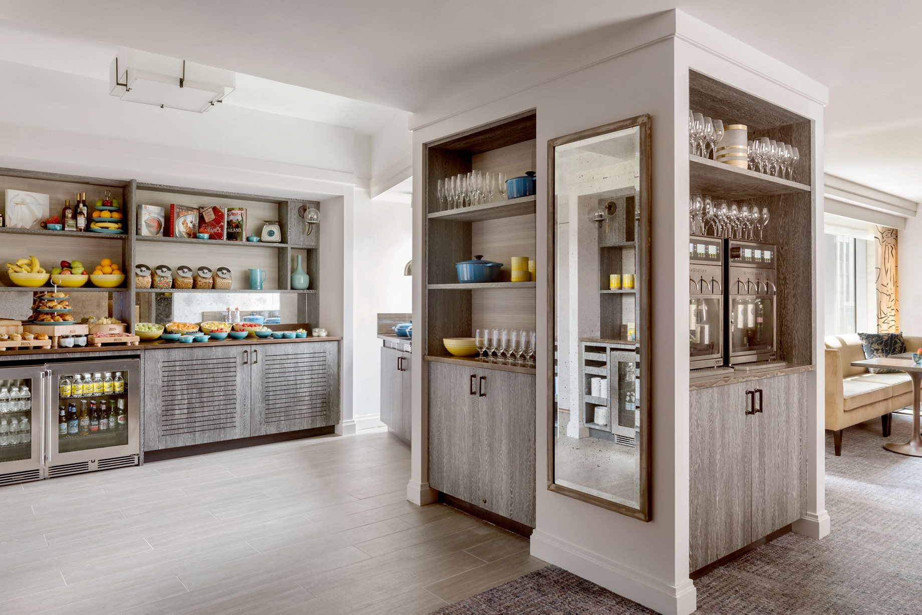 The Ritz-Carlton, Boston Hotel – Boston, MA, USA – Club Lounge Kitchen