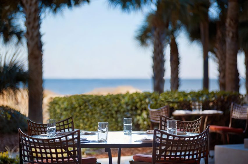 The Ritz-Carlton, Amelia Island Resort - Fernandina Beach, FL, USA - Coast Restaurant Patio