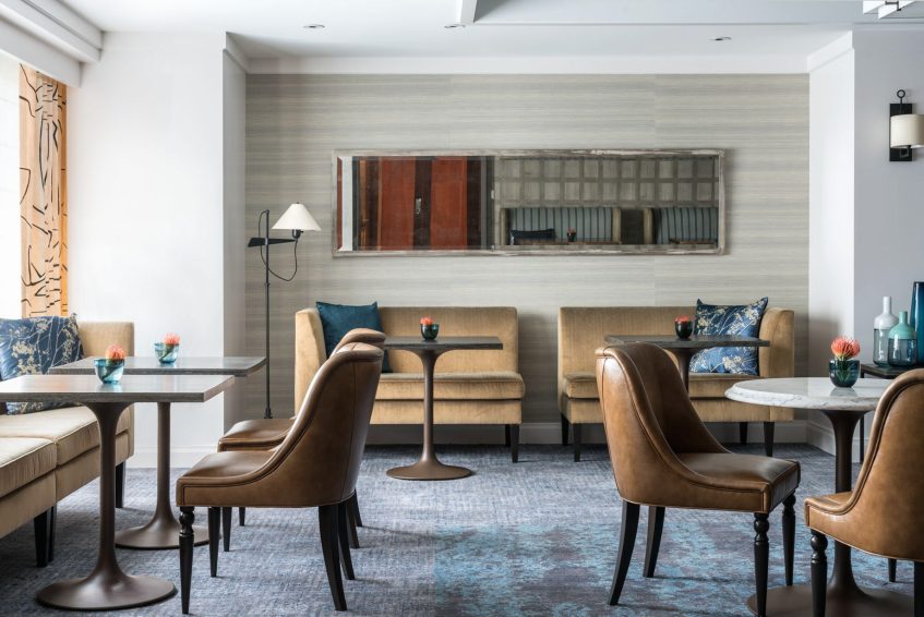 The Ritz-Carlton, Boston Hotel - Boston, MA, USA - Club Lounge Seating