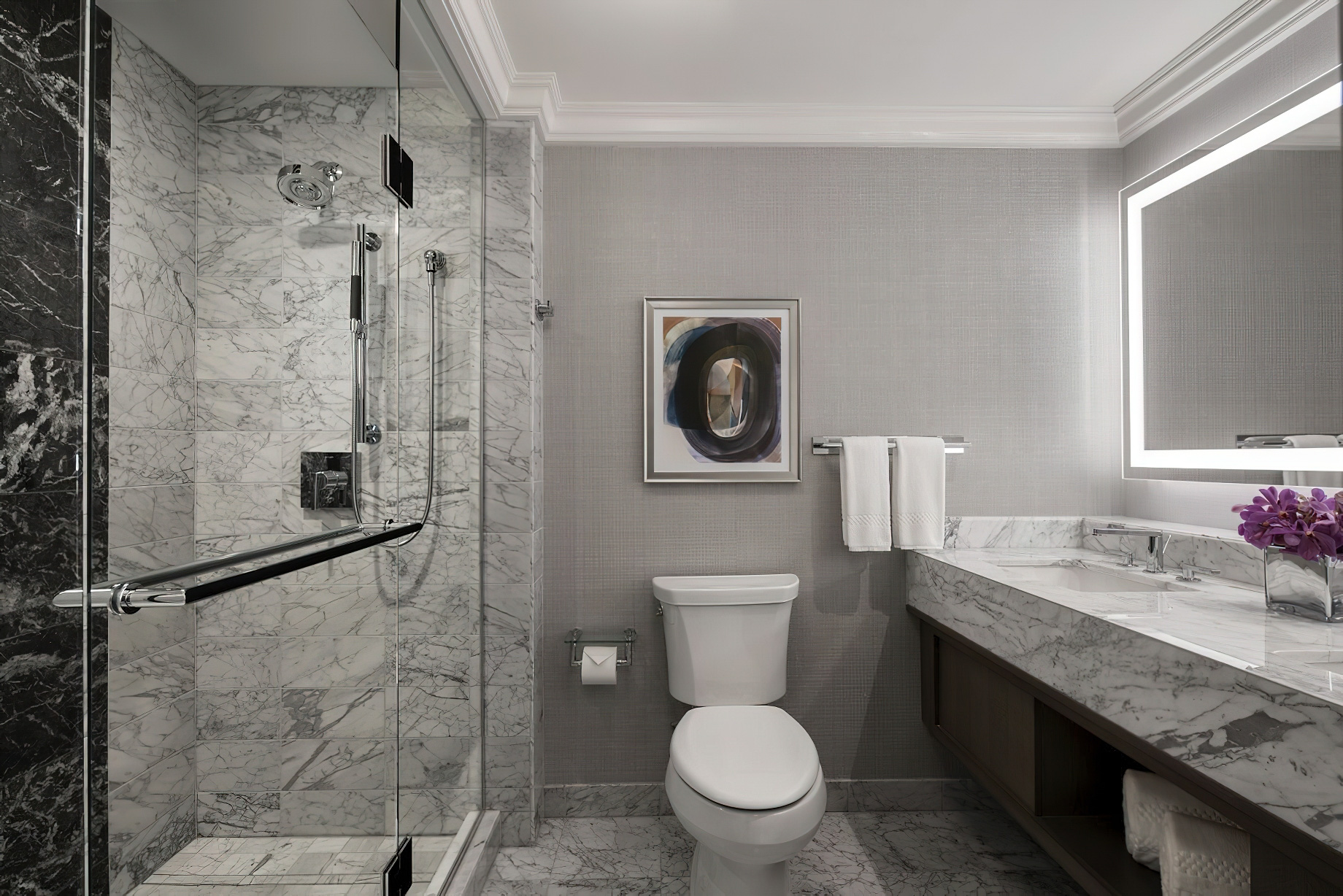 The Ritz-Carlton, Cleveland Hotel – Clevelend, OH, USA – Guest Bathroom